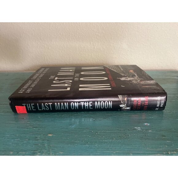 Gene Cernan *SIGNED* Last Man On The Moon Book - Apollo 17 - NASA Space Hero - Picture 7 of 7